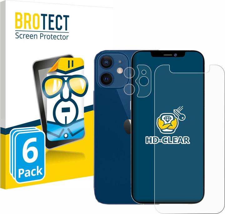 Image du produit BROTECT Protection Clair (6 pièce(s), Apple iPhone 12 mini)