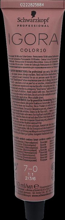 Produktbild Schwarzkopf Professional Haarfarbe IGORA Color10 (7-0)