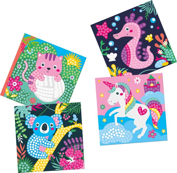 Actual product image Ses Diamond Painting - Happy Animals