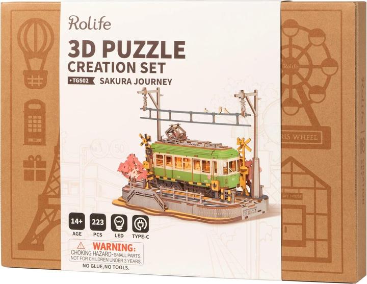 Actual product image Rolife Sakura journey