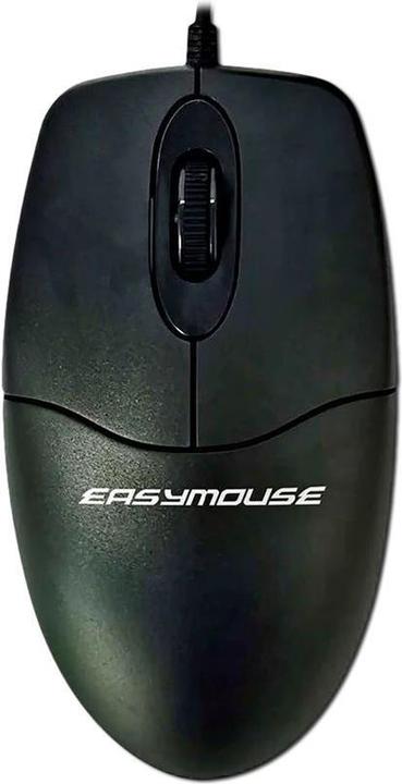 Actual product image Gett GCQ EasyMouse plastic mouse with scroll wheel IP68 waterproof disinfectable optical USB colour s (Cable)