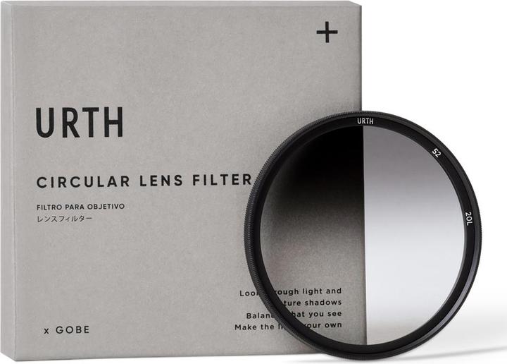 Urth 52mm Zacht ND8-objectieffilter met schaalverdeling (Plus+) (ND / grijsfilter)