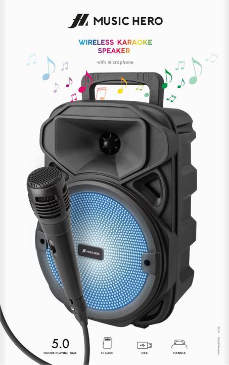 Produktbild SBS Kabelloser Lautsprecher für Karaoke mit Mikrofon