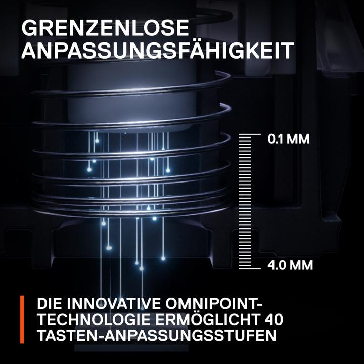Actual product image SteelSeries Apex Pro 2023 (DE, Cable, Wireless)