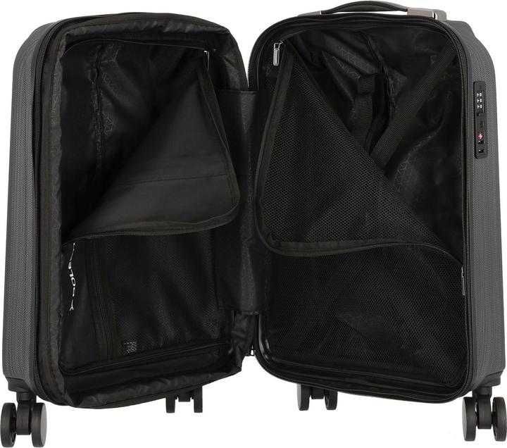 Immagine prodotto Polestream Moonrock 4 Rollen Kabinentrolley 55 cm mit Dehnfalte (34 l, Bagaglio a mano (fino a 50 litri))