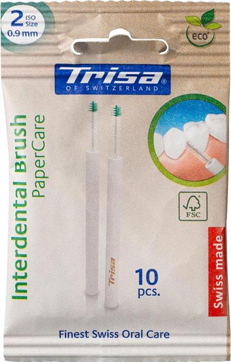 Image du produit Trisa Brosse interdentaire PaperCar ISO 2 10 (10 x, 0.90 mm)