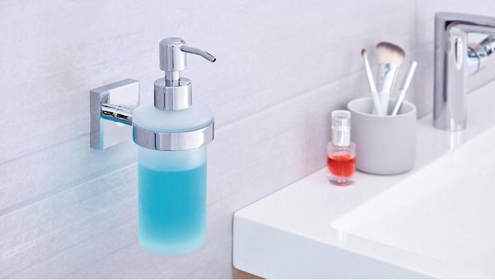 Actual product image tesa EKKRO soap dispenser incl. adhesive solution without drilling