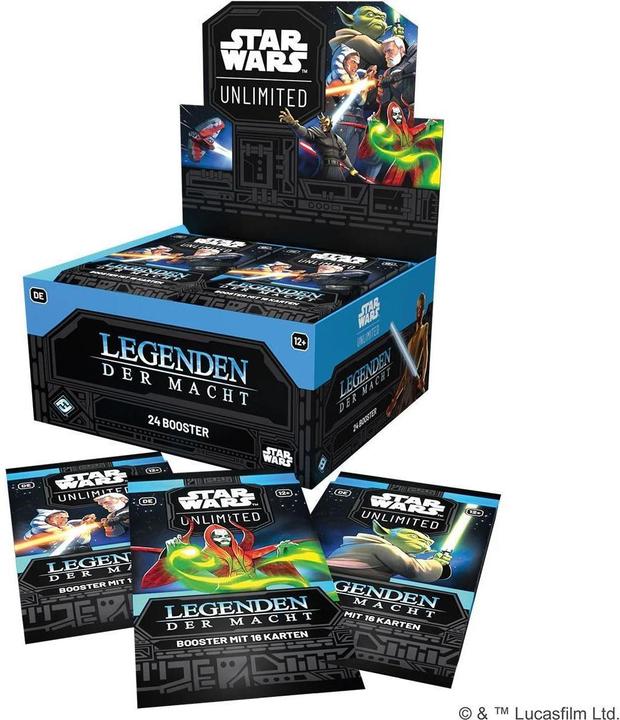 Produktbild FFG Star Wars: Unlimited - Legenden der Macht - Booster Display -D- (Deutsch)