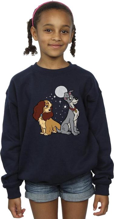 Produktbild Disney Lady And The Tramp Moon Sweatshirt Mädchen (116)