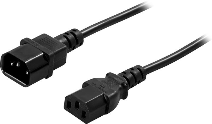 Immagine prodotto Deltaco DEL-113 - 2 m - 250 V - 10 A - Nero (2 m)