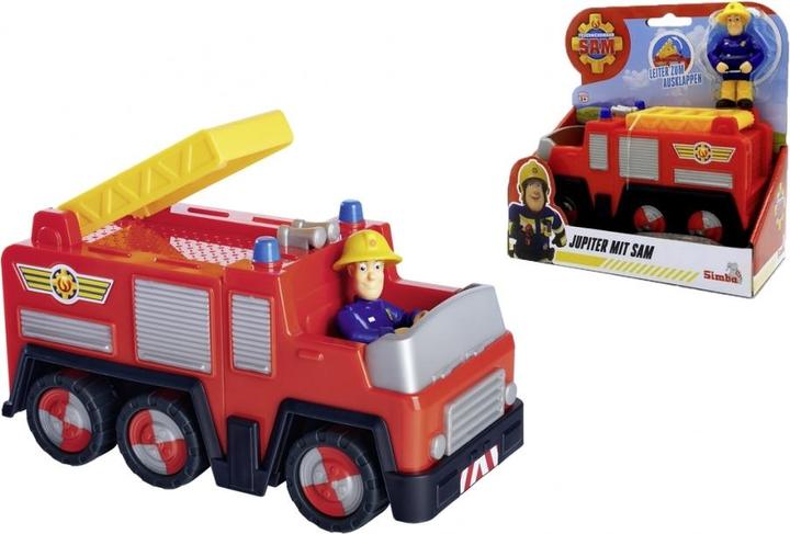 Produktbild Simba Brandweerman Sam Jupiter Brandweerauto met Sam Figuur