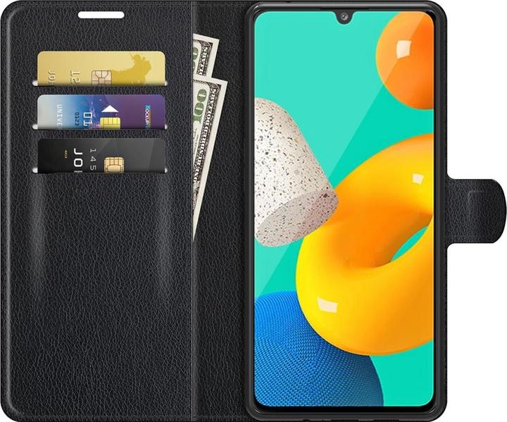 Actual product image Screenguard Samsung Galaxy M32 Leather Guard Leather Case (Samsung Galaxy M32)
