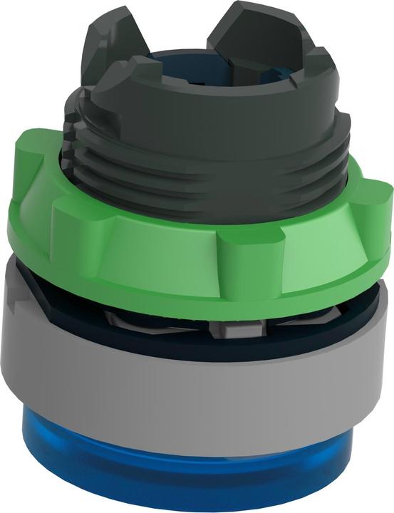 Actual product image Schneider Electric Illuminated pushbutton, front, protruding, ZB5AW163C0