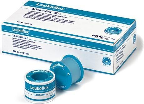 Immagine prodotto BSN Cerotto occlusivo Leukoflex 2,5 cm x 5 m delicato sulla pelle, 1 pz. di cerotto (1 x)
