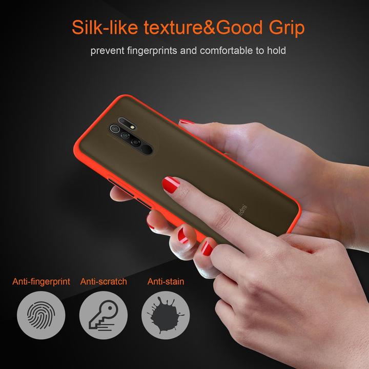 Image du produit Cadorabo Couverture mate hybride (Xiaomi Redmi 9)