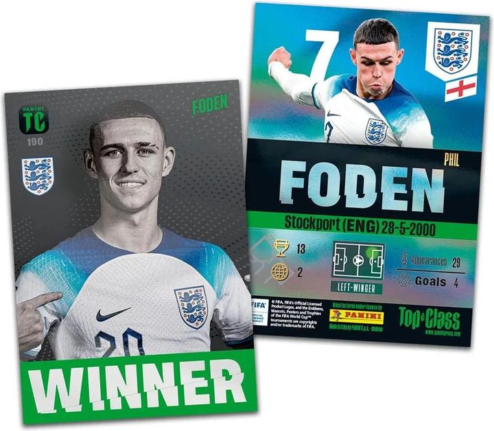 Actual product image Panini Cards Top Class 2024 (English, Booster Pack)