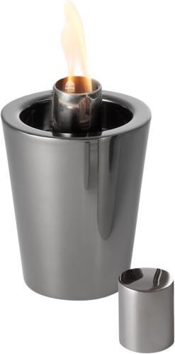 Produktbild Philippi Tischfackel Tarcia 13 x 9 cm, Schwarz poliert