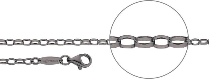 Der Kettenmacher Ankerkette Halskette (Silber, 45 cm)