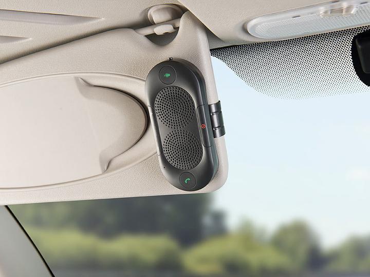 Image du produit Callstel Haut-parleur stéréo pour voiture avec Bluetooth (compatible avec Siri et Google) (18 h, Fonctionnement sur batterie)