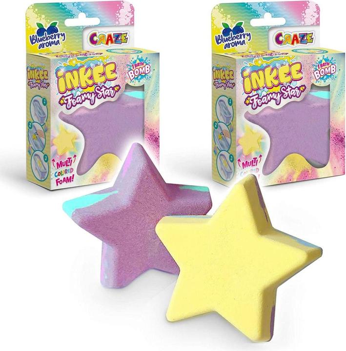 Actual product image Craze Inkee Foamy Star (Bath salts)
