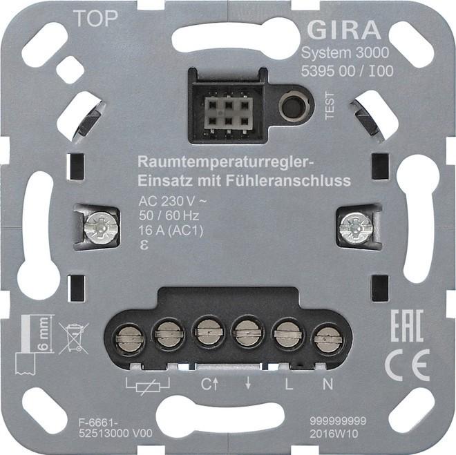 Actual product image Gira Room temperature reg. insert