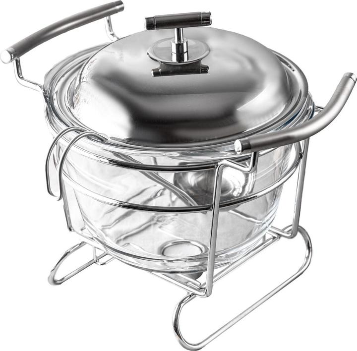 Actual product image Kinghoff TABLE SOUP HEATER 4 ELEMENTS. 4.0L KH-1417
