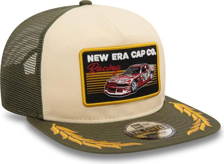 Produktbild New Era Golfer Mesh Snapback Cap - MOTORSPORT oliv - M/L (M, L)