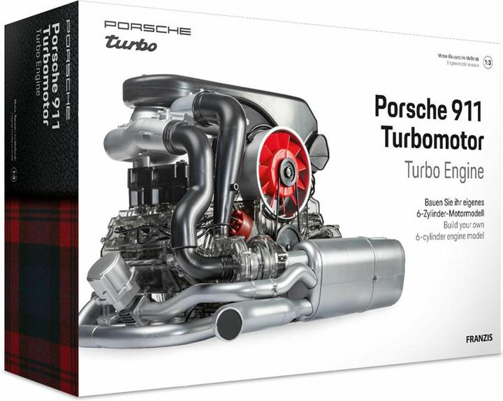 Productafbeelding Franzis Porsche 911 Turbo motor kit