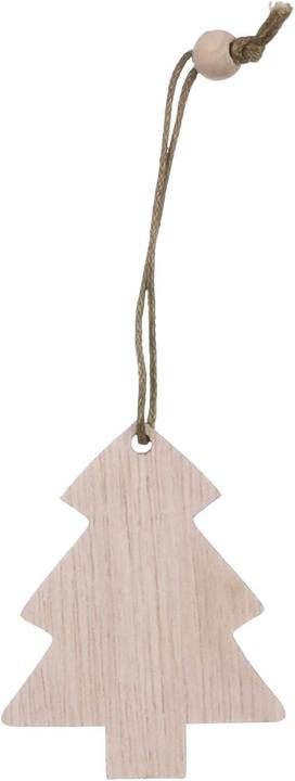 Immagine prodotto Cbx Decorazioni in legno da 12 pezzi, ornamento, ornamento per albero di Natale, decorazione natalizia (12 -parte)
