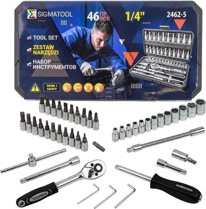 Actual product image WMC Tools TOOL SET 46PCS