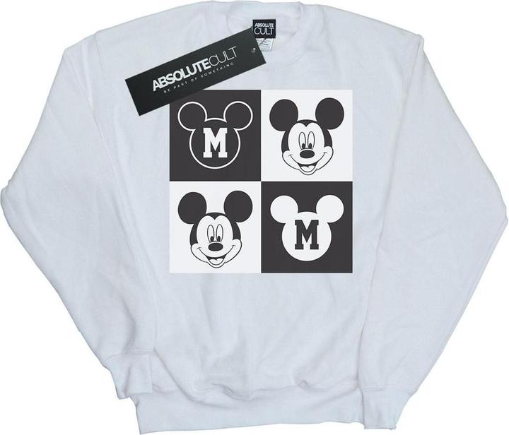 Produktbild Disney Mickey Mouse Smiling Squares Sweatshirt Jungen (140, 146)