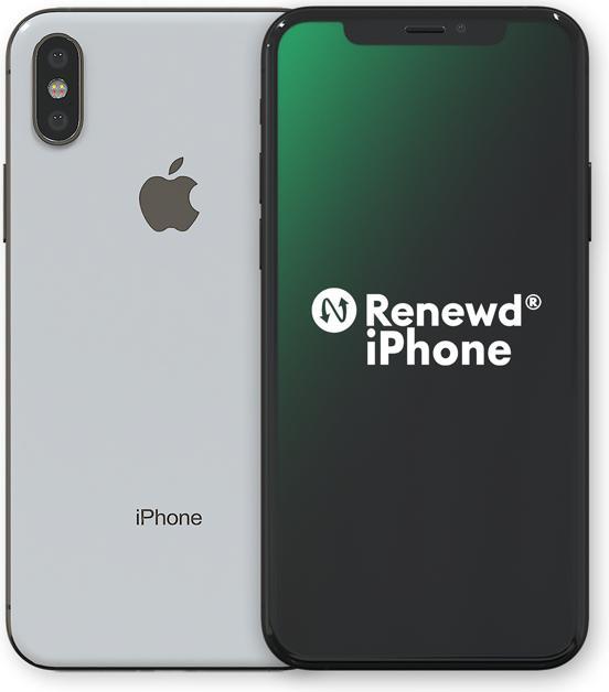Produktbild Renewd iPhone X (256 GB, Silber, 5.80", 12 Mpx, Single SIM, A / Wie neu)