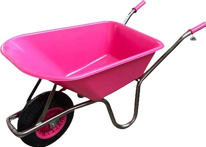 Produktbild pro-bau-tec Gartenschubkarre Pink
