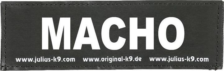 Image du produit Julius-K9 Logo MACHO, 16x5cm, Gr. 1, 2, 3 (1, 2, 3, Chien, Général)