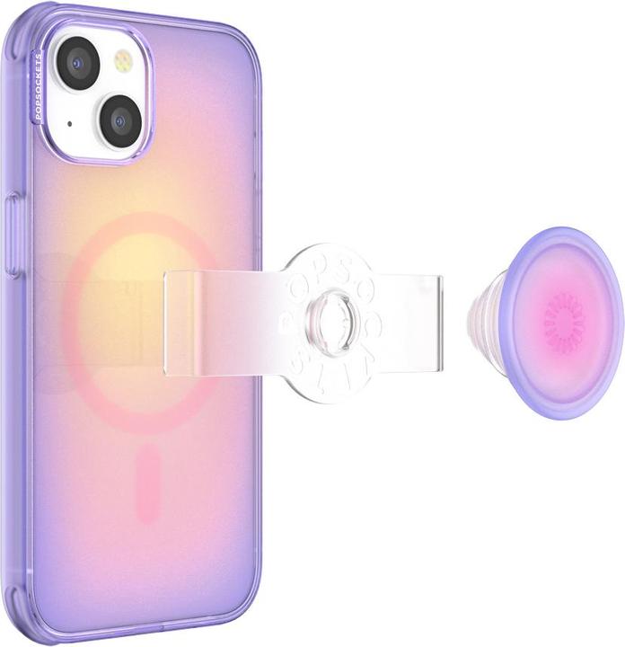 Produktbild PopSockets Backcover mit Opalescent Aura (Apple iPhone 14, Apple iPhone 13)