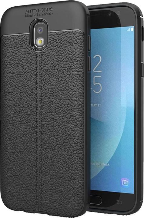 Produktbild König Design Handyhülle für Samsung Galaxy J5 (2017) Schutztasche Wallet Cover Case Schwarz (Samsung Galaxy J5 (2017))