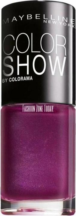 Actual product image Maybelline New York Maybelline Color Show 60 Seconds Nail Polish No. 354 Berry Fusion 7 ml (Berry Fusion)
