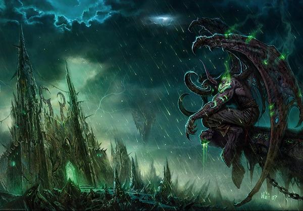 Image du produit ABYstyle World of Warcraft - Illidan Hurlorage (91,5 x 61 cm)