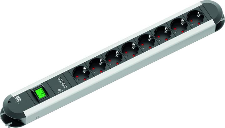 Actual product image Bachmann PRIMO extension cord (8 x, CEE 7/3, 1.75 m)