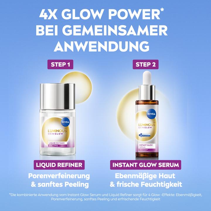Actual product image NIVEA Luminous630® Skin Glow Liquid Refiner (Exfoliation, 100 ml)