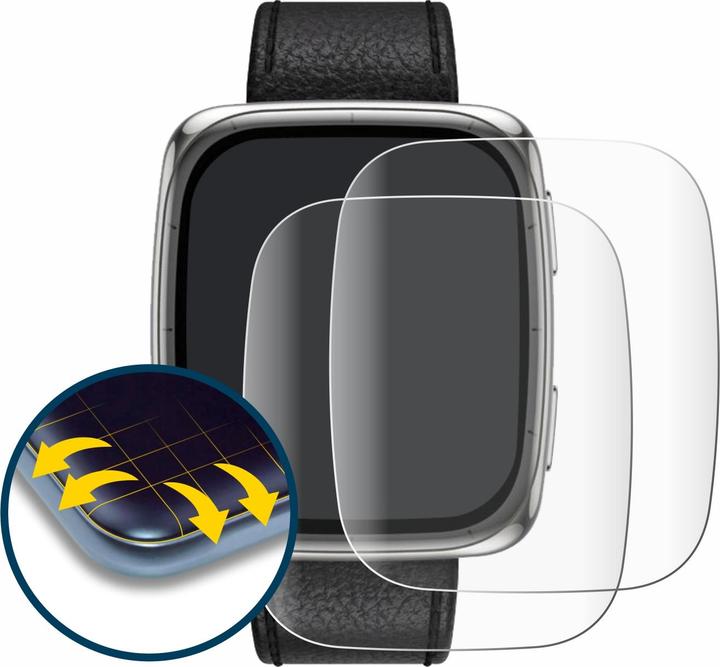 Produktbild BROTECT Fullscreen Schutzfolie Displayschutz Folie Klar Transparent