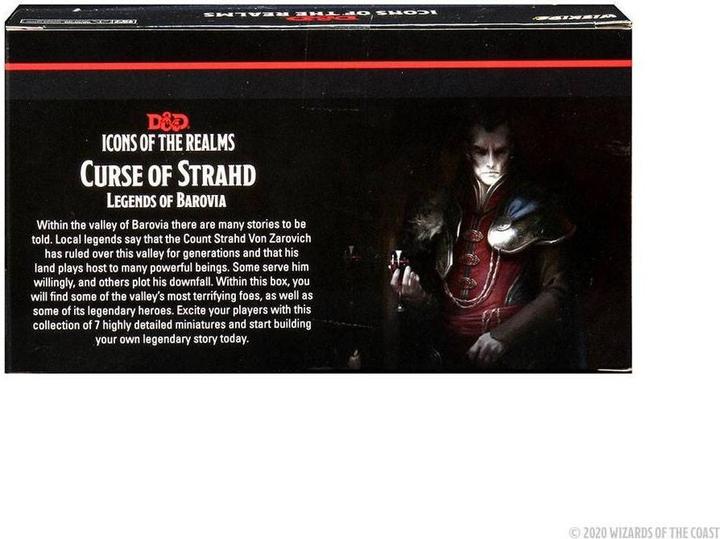 Immagine prodotto Wizkids D&D Icons of the Realms: miniature di Curse of Strahd Legends of Barovia Premium Box Set