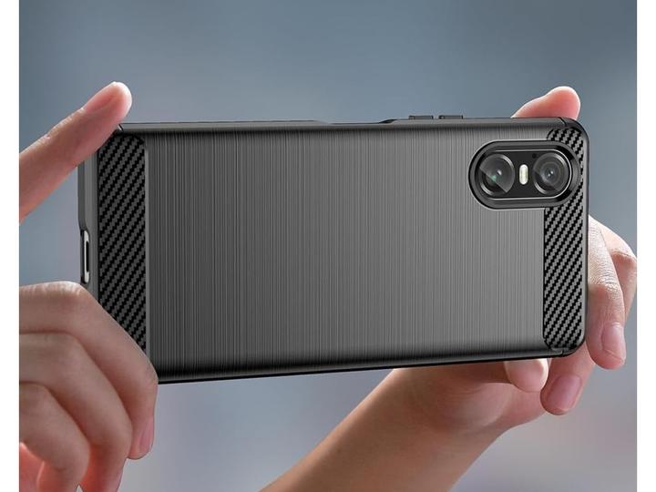 Produktbild Screenguard Carbon Brushed Soft Cover (Sony Xperia 10 VI)