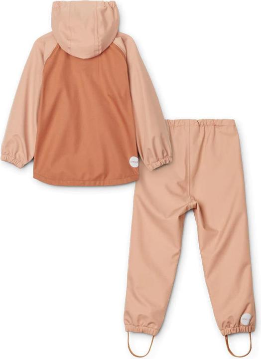 Actual product image Liewood Parker Junior Pale Tuscany Multi Mix Rain Set (122)