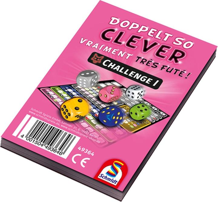 Actual product image Schmidt Spiele Twice as clever - Challenge I (German)