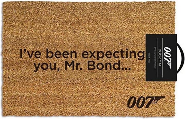 Produktbild James Bond Ive Been Expecting You Fussmatte (60 x 40 cm)