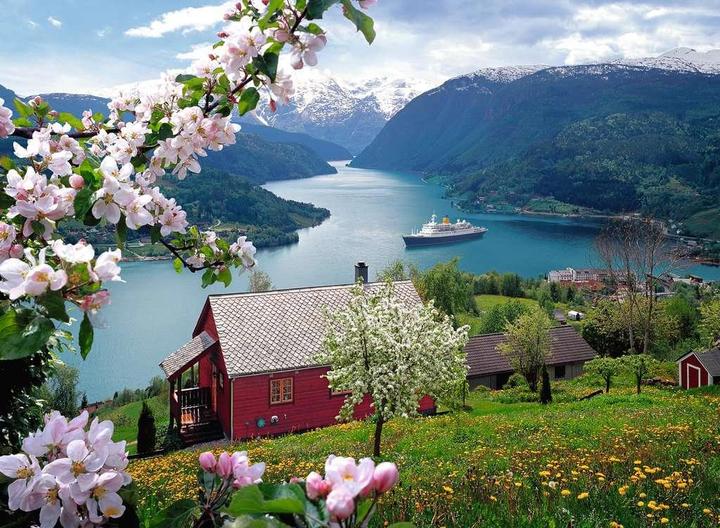 Actual product image Ravensburger Scandinavian idyll (500 pieces)