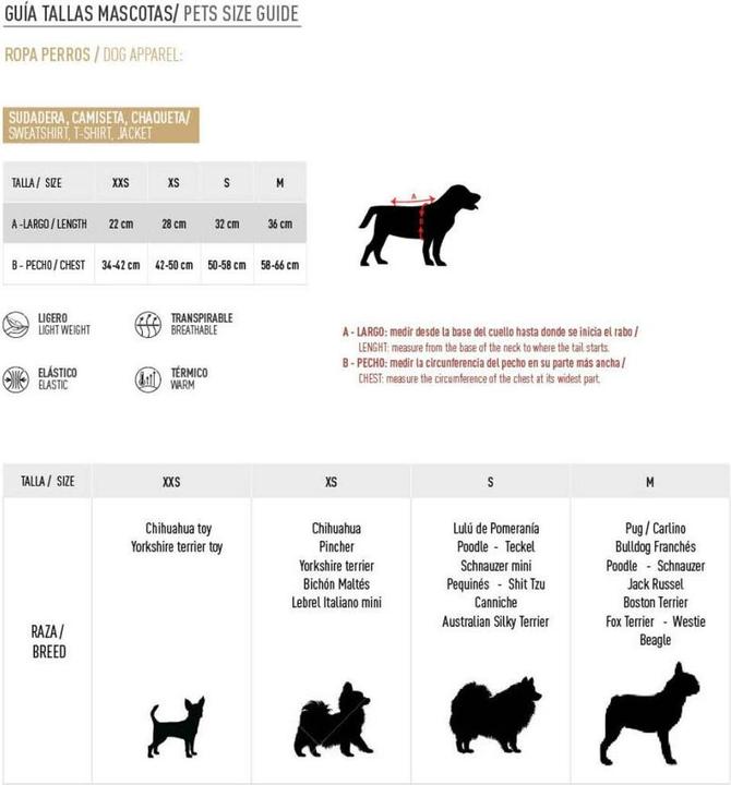 Produktbild Hundepulli S Grau (S, Hundepullover)