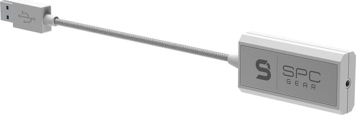 Actual product image SPC Gear VIRO Plus Onyx White (Cable)