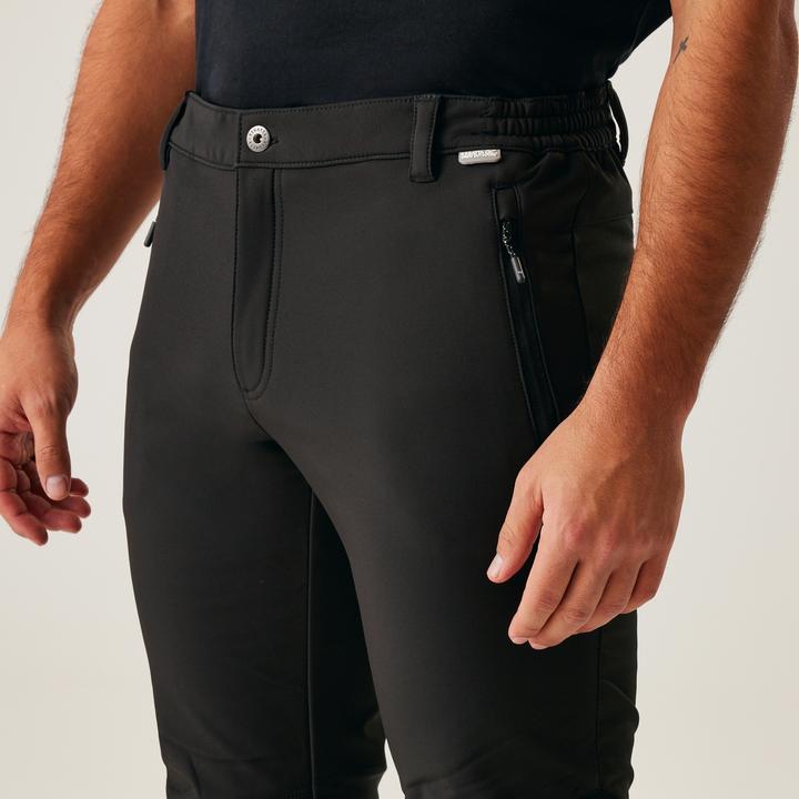 Actual product image Regatta Geo Softshell Trousers (L)